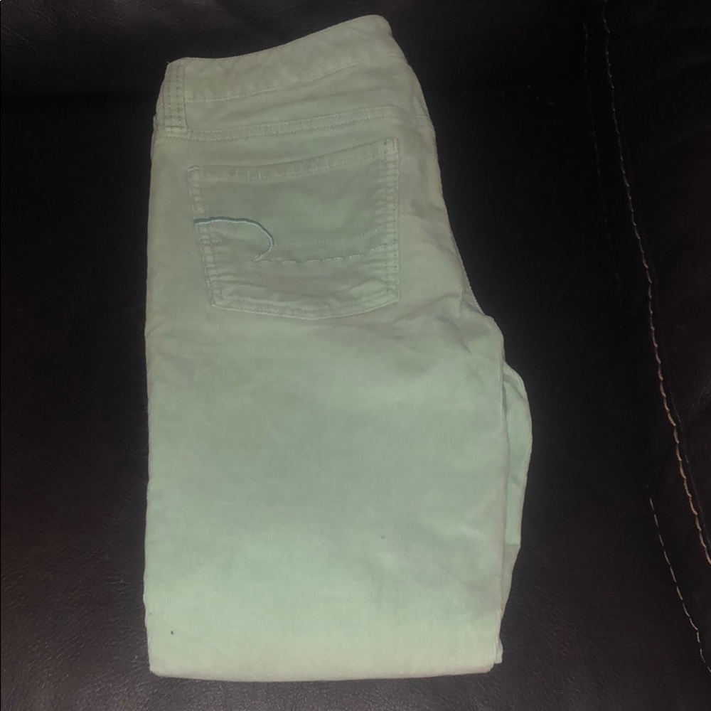 Teal American Eagle Jeggings